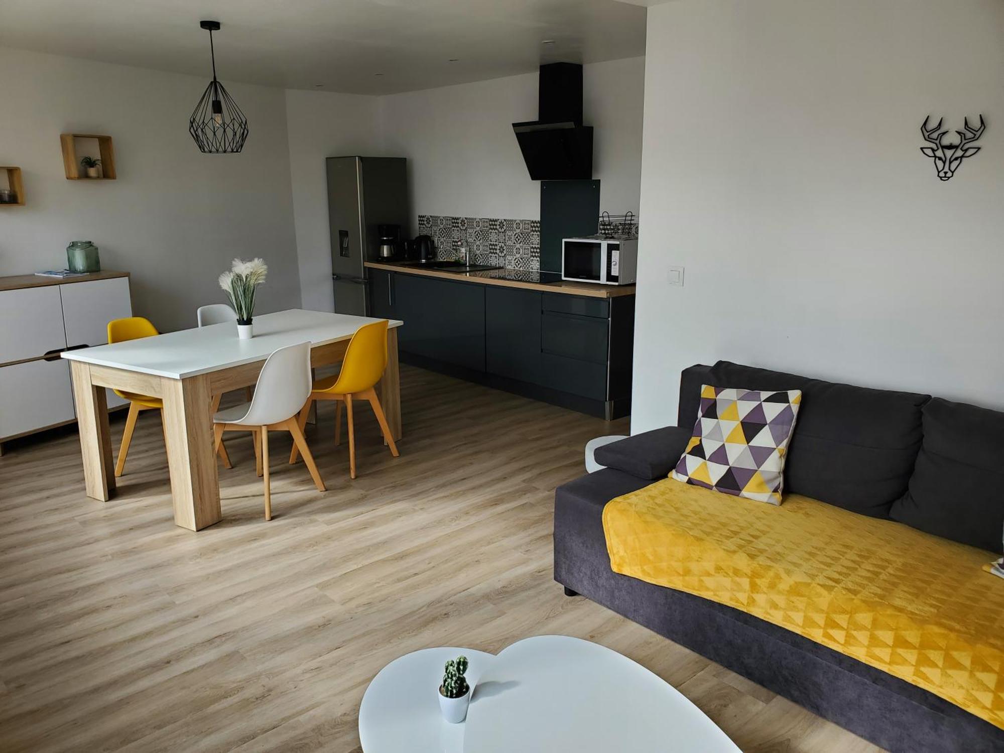 Le cocon Dieppois - Appt spacieux avec parking privé Dieppe Exterior foto